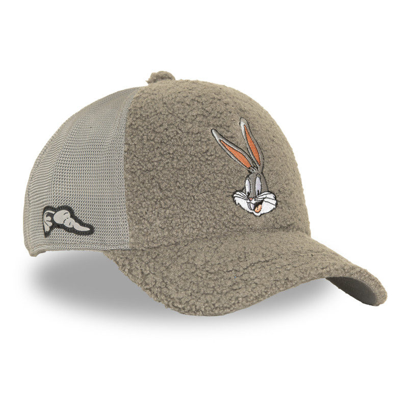 Casquette Snapback Looney Tunes Bugs Bunny Snapback Grise - Capslab