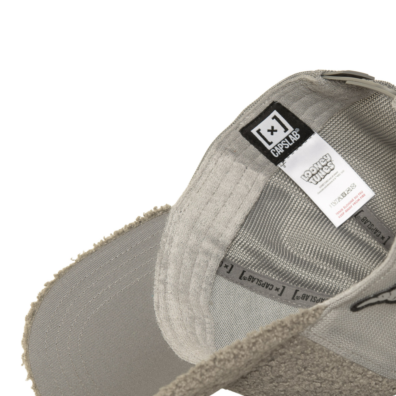 Casquette Snapback Looney Tunes Bugs Bunny Snapback Grise - Capslab