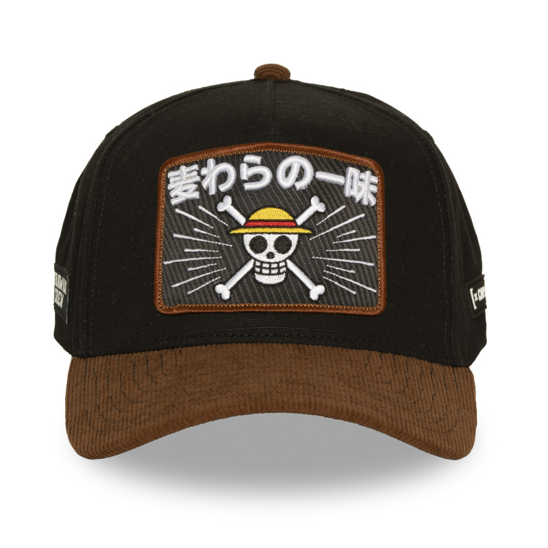 Casquette Baseball One Piece Snapback Marron - Capslab