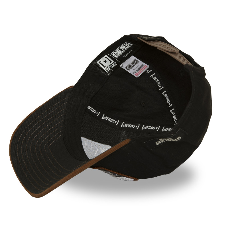 Casquette Baseball One Piece Snapback Marron - Capslab