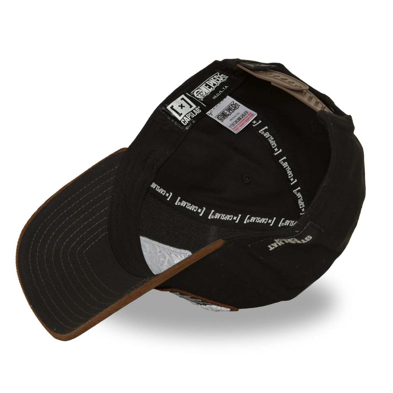 Casquette Baseball One Piece Snapback Marron - Capslab
