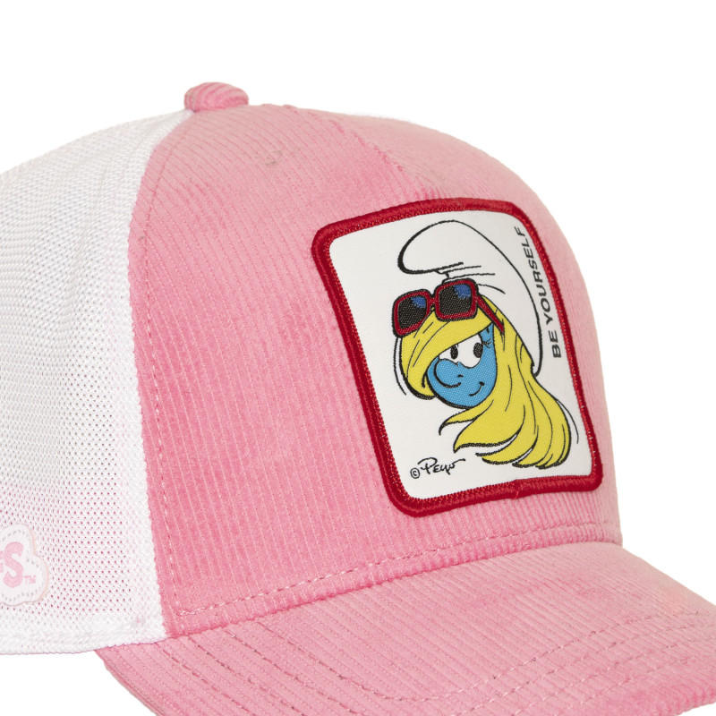 Casquette Snapback Les Schtroumpfs Snapback Rose - Capslab