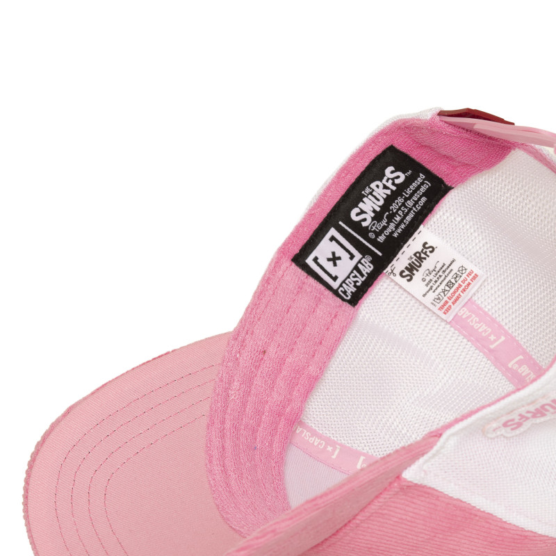 Casquette Snapback Les Schtroumpfs Snapback Rose - Capslab