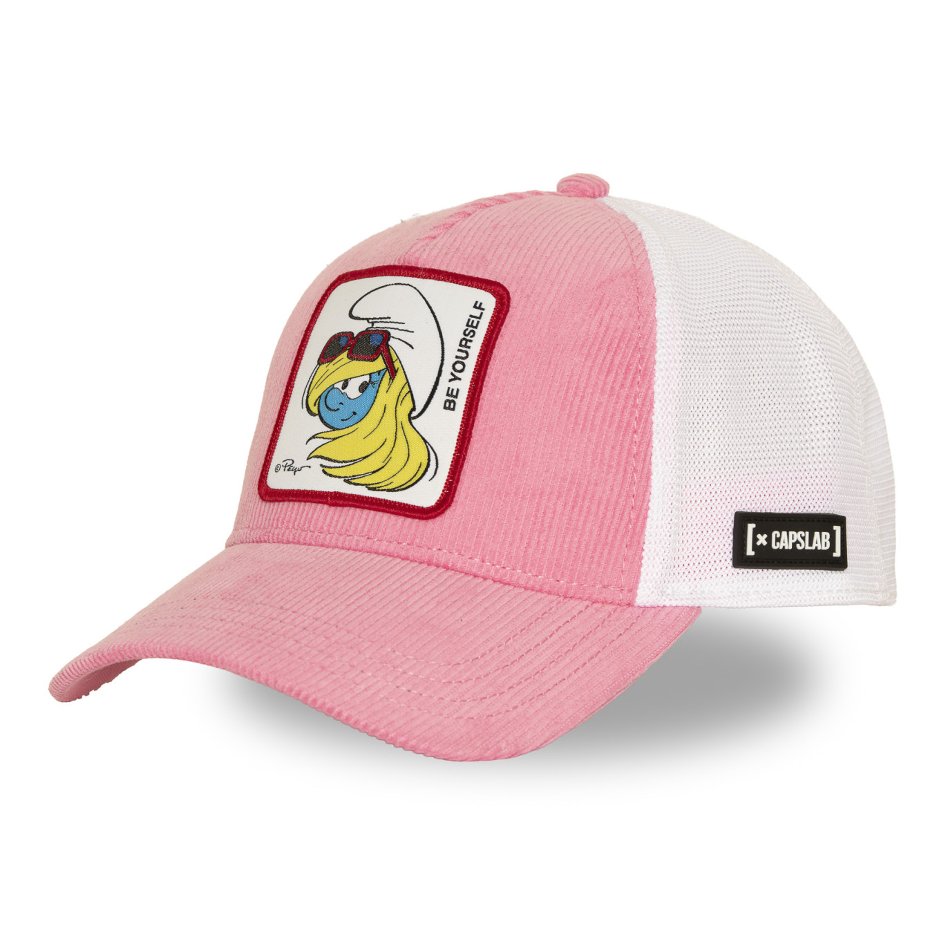 Casquette Snapback Les Schtroumpfs Snapback Rose - Capslab