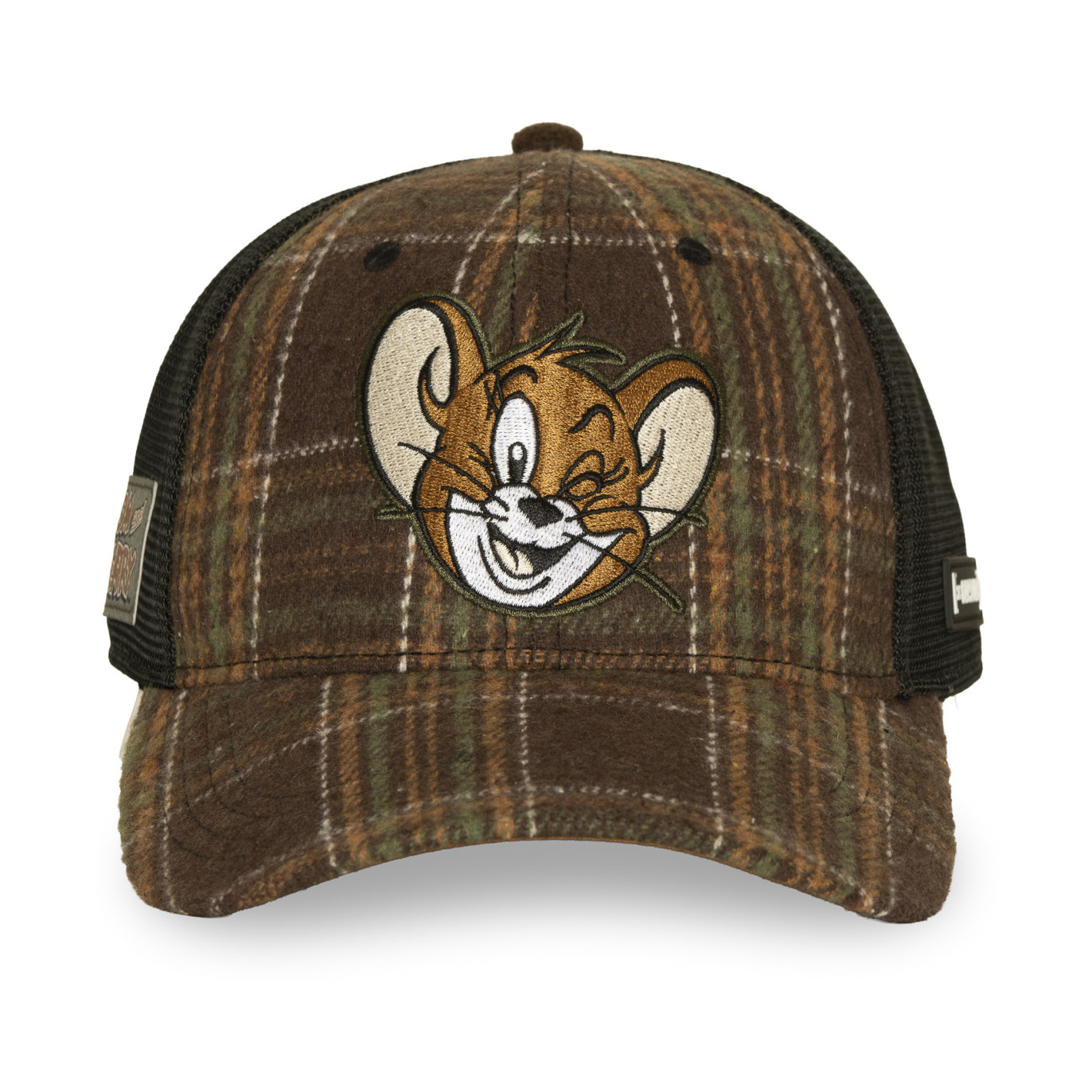 Casquette Snapback Tom Et Jerry Snapback Marron - Capslab