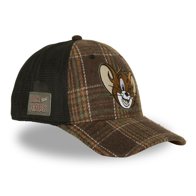 Casquette Snapback Tom Et Jerry Snapback Marron - Capslab