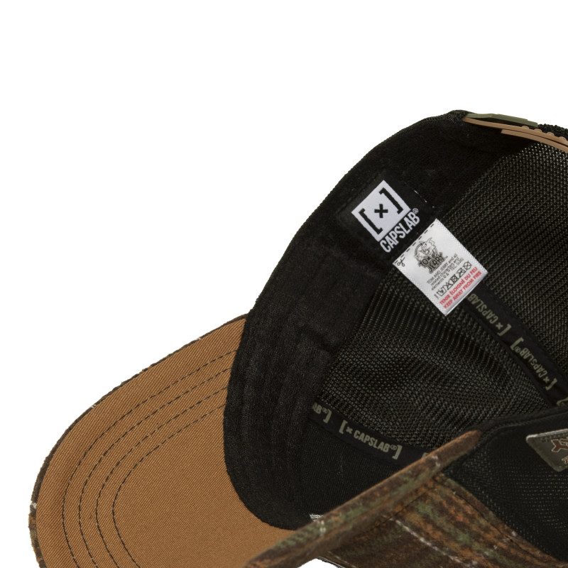 Casquette Snapback Tom Et Jerry Snapback Marron - Capslab
