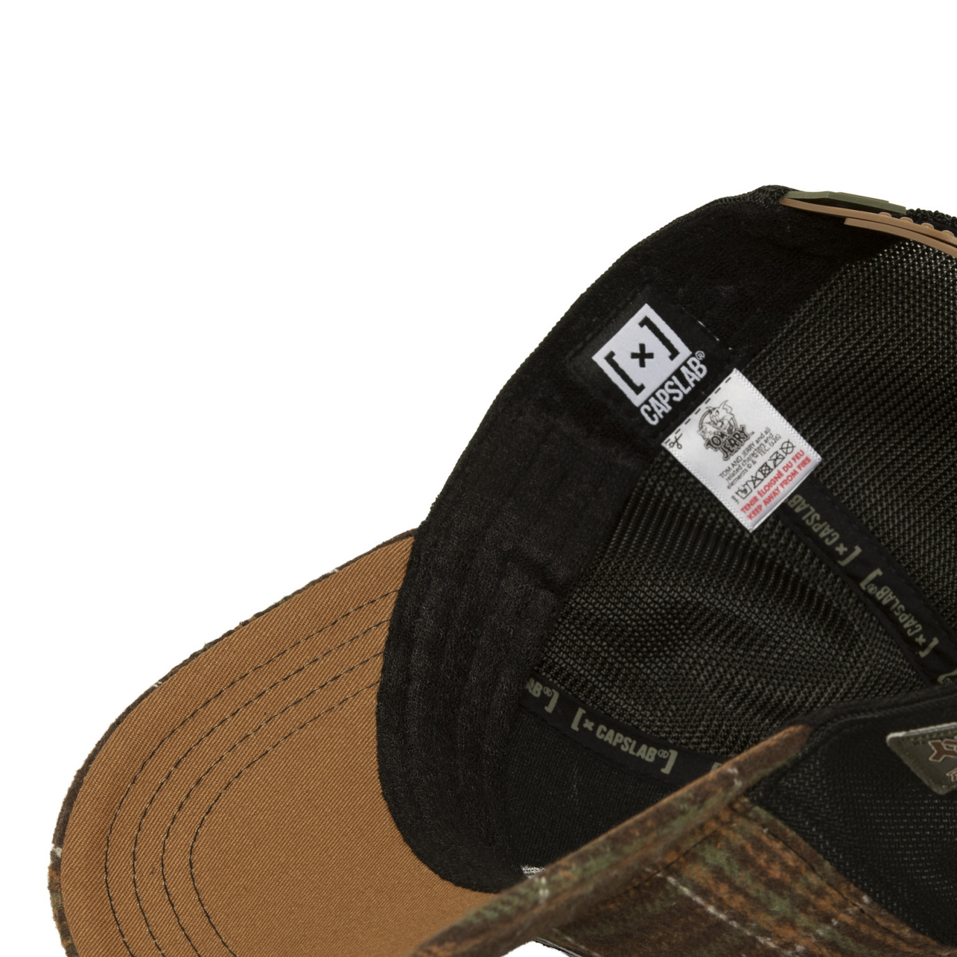 Casquette Snapback Tom Et Jerry Snapback Marron - Capslab