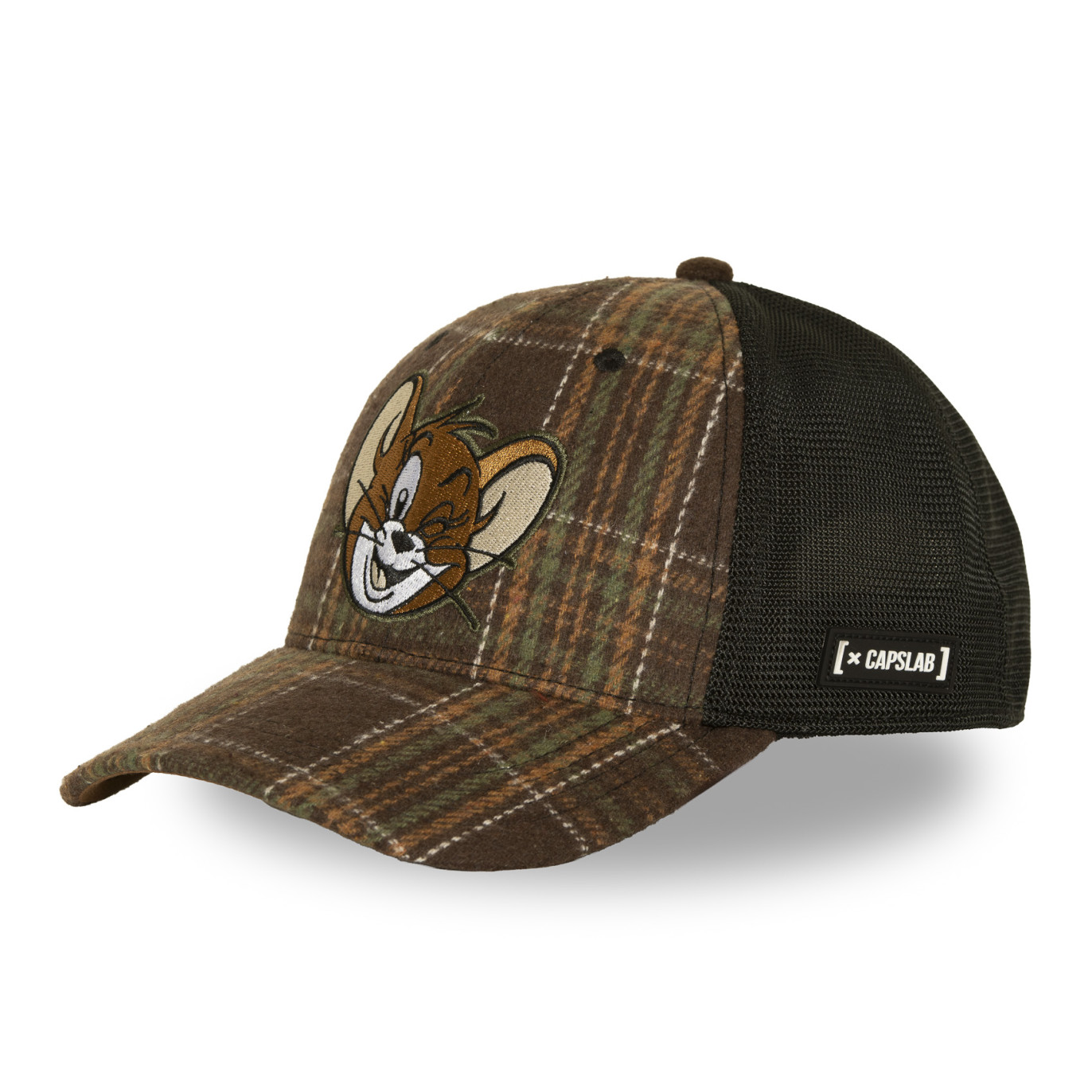 Casquette Snapback Tom Et Jerry Snapback Marron - Capslab