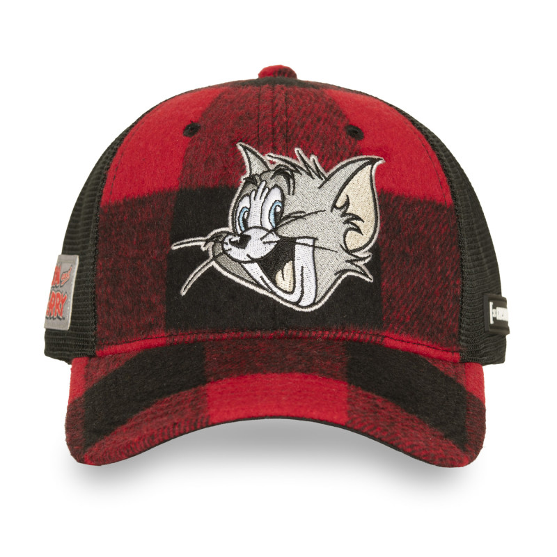Casquette Snapback Tom Et Jerry Snapback Rouge - Capslab