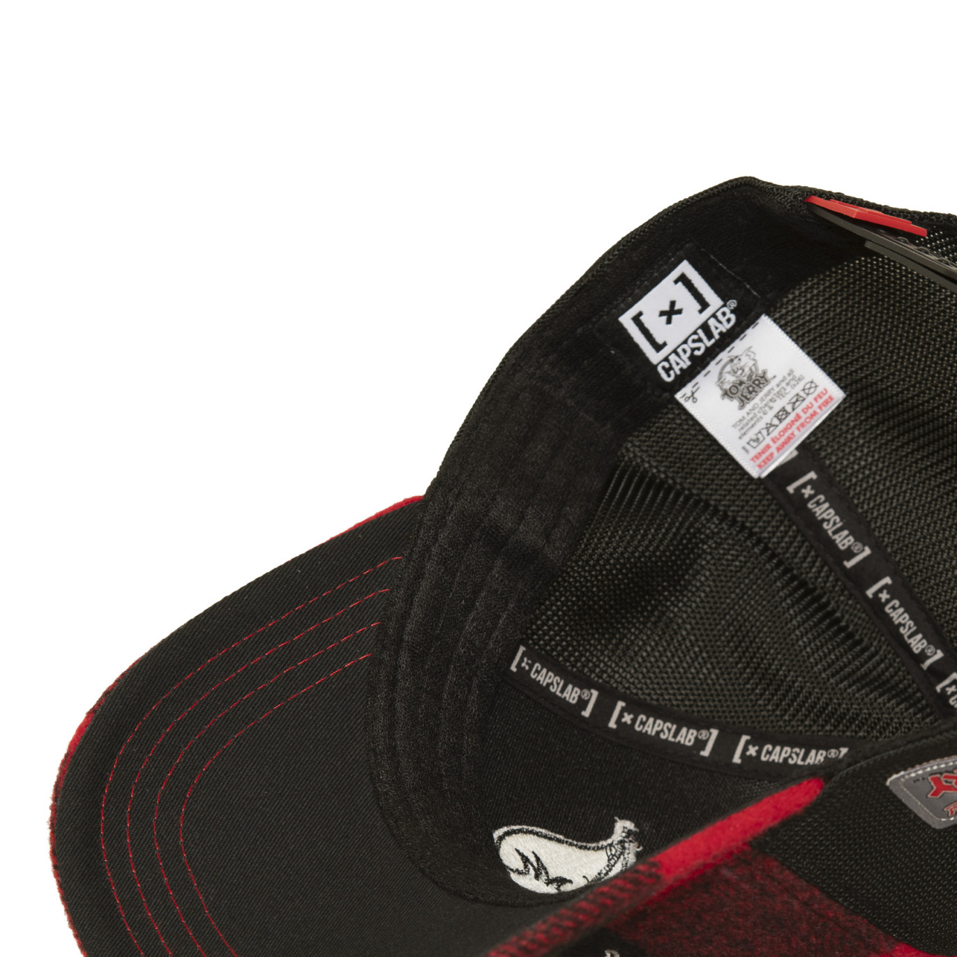 Casquette Snapback Tom Et Jerry Snapback Rouge - Capslab