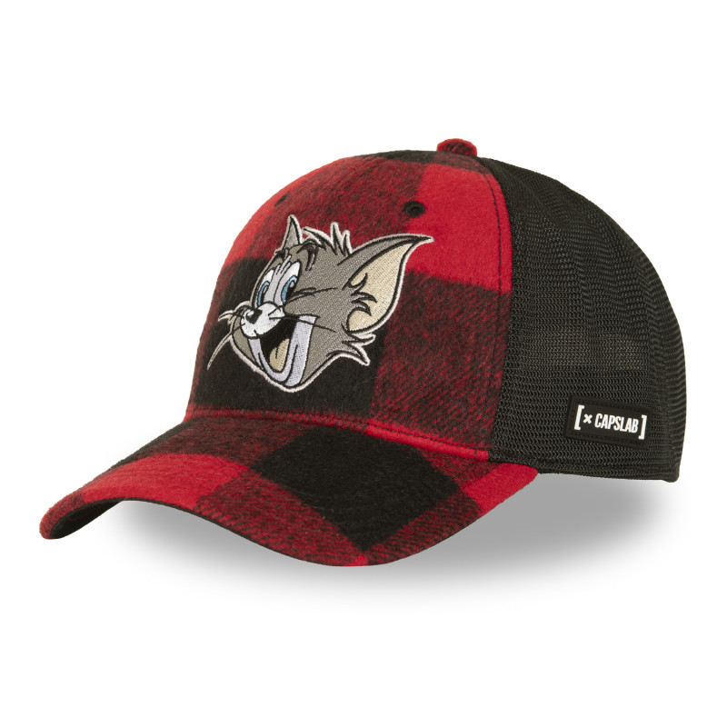 Casquette Snapback Tom Et Jerry Snapback Rouge - Capslab