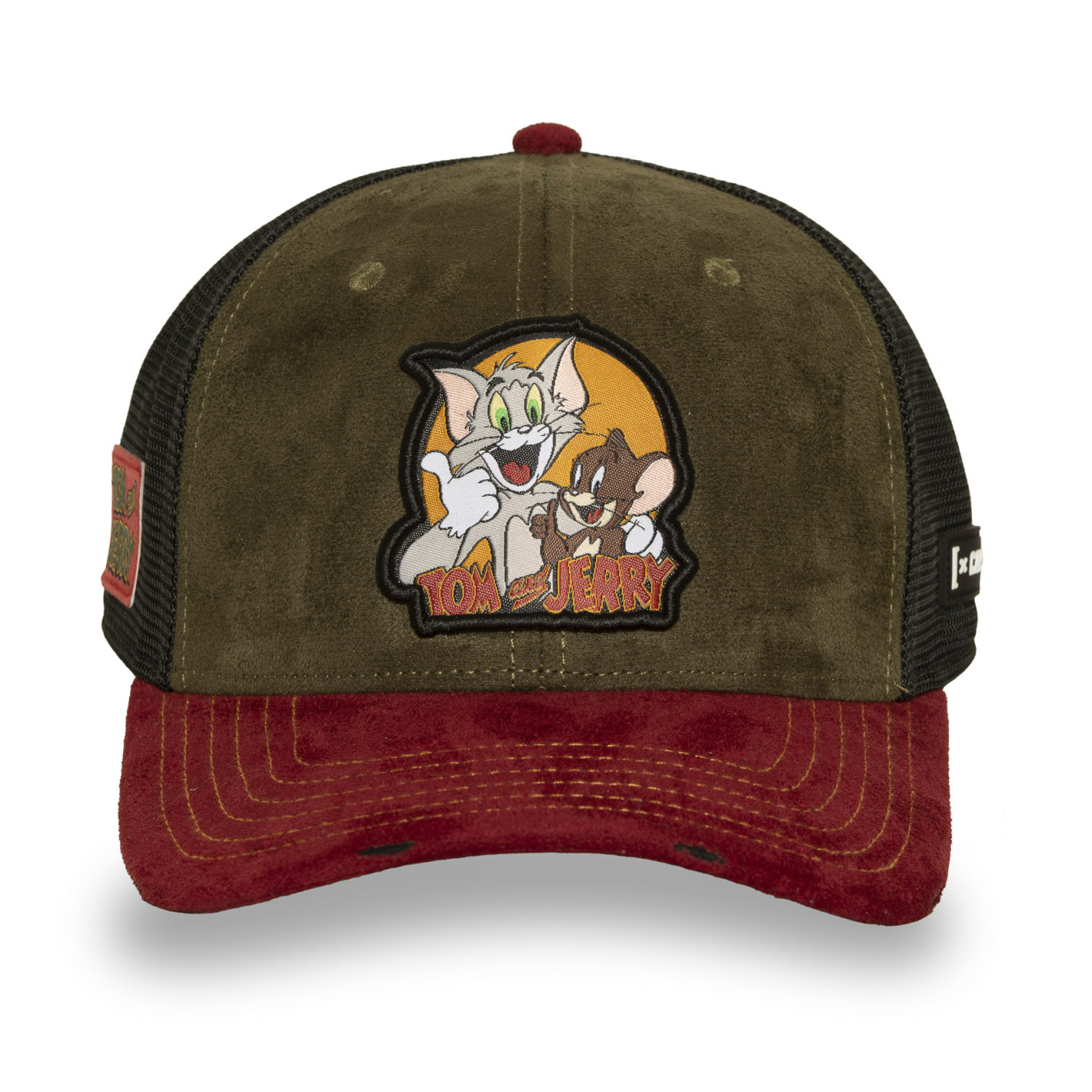 Casquette Snapback Tom Et Jerry Snapback Verte - Capslab