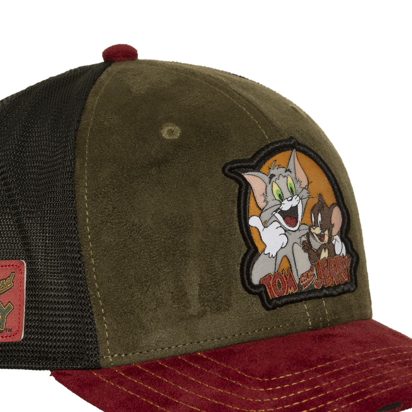 Casquette Snapback Tom Et Jerry Snapback Verte - Capslab