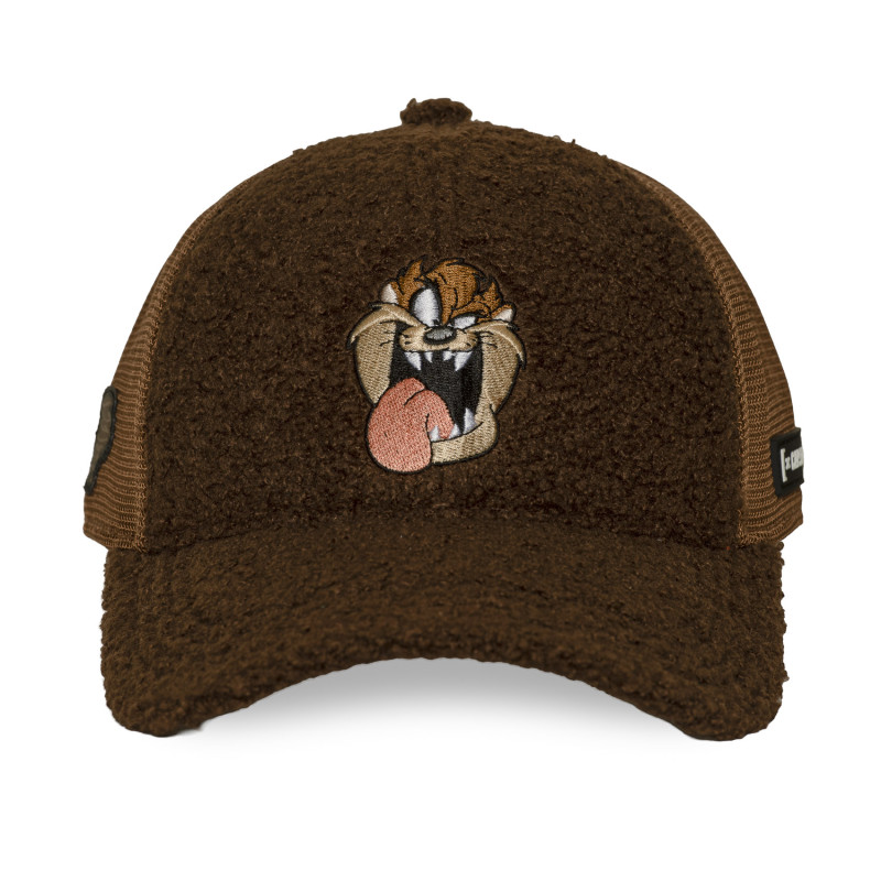 Casquette trucker premium avec filet et patch Looney tunes Taz