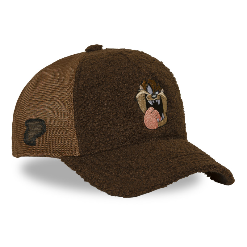 Casquette trucker premium avec filet et patch Looney tunes Taz