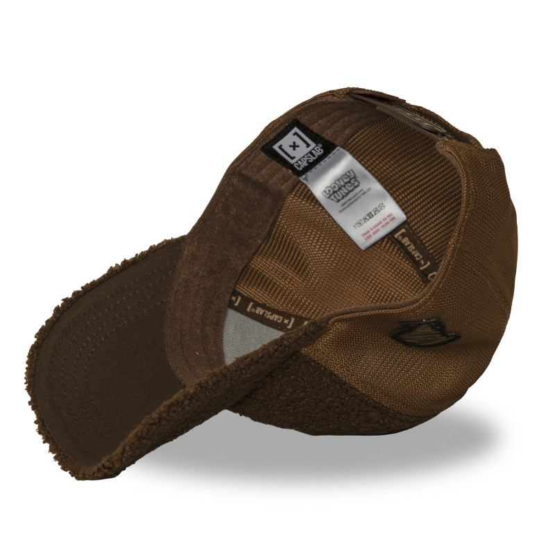 Casquette trucker premium avec filet et patch Looney tunes Taz