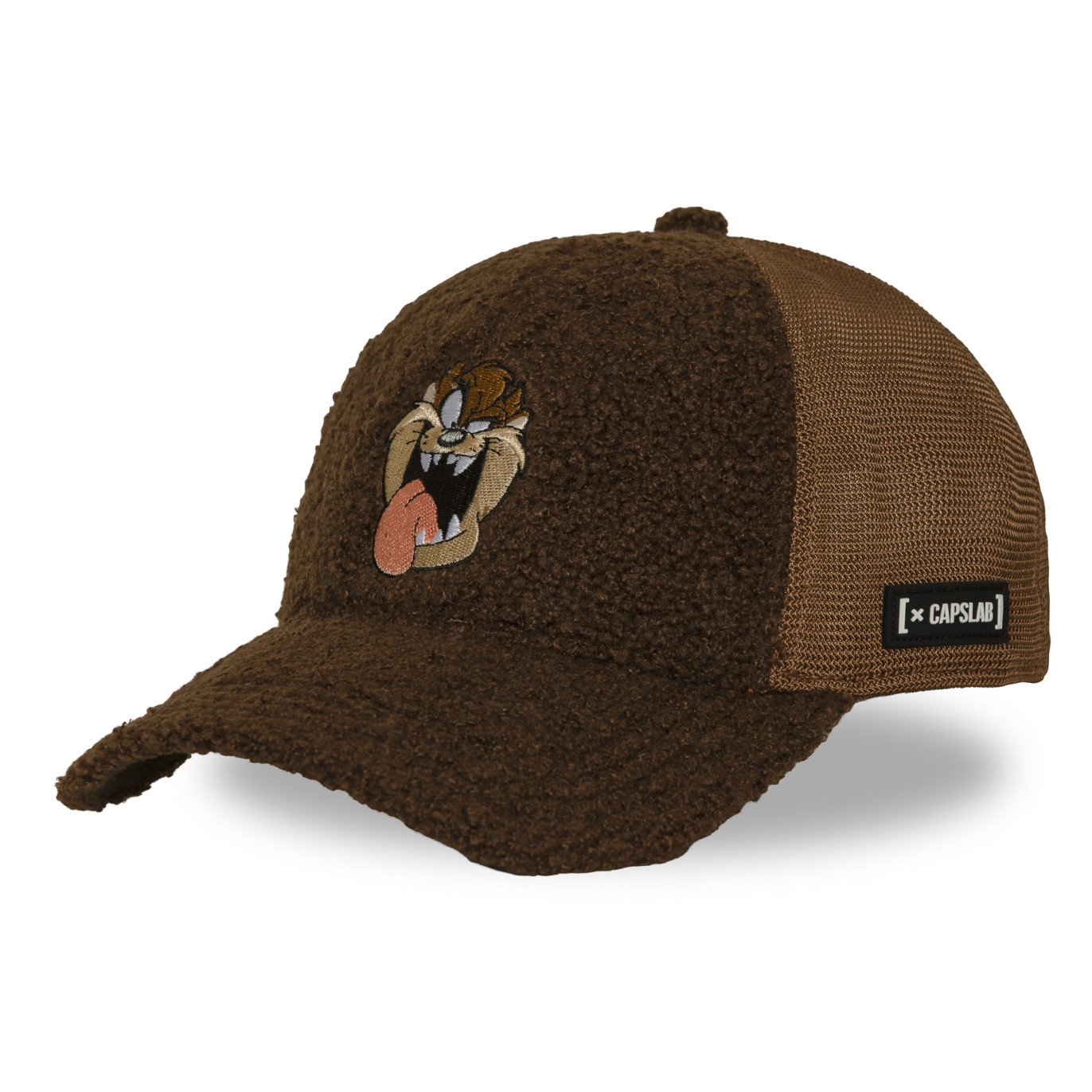Casquette trucker premium avec filet et patch Looney tunes Taz