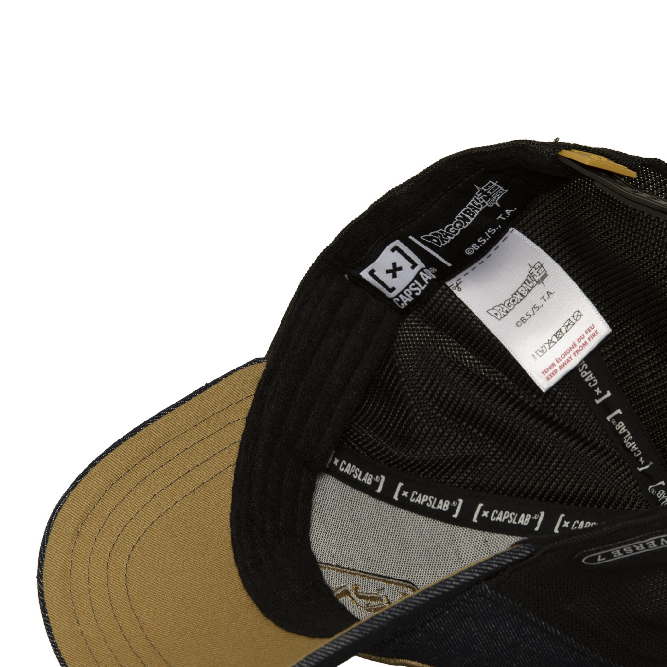 Casquette Trucker Dragon Ball Super Beerus Snapback Bleue - Capslab