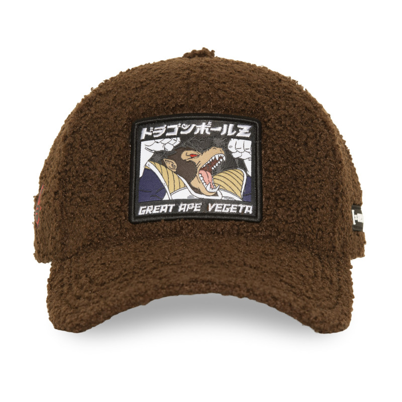 Casquette Baseball Dragon Ball Z Vegeta Snapback Marron - Capslab