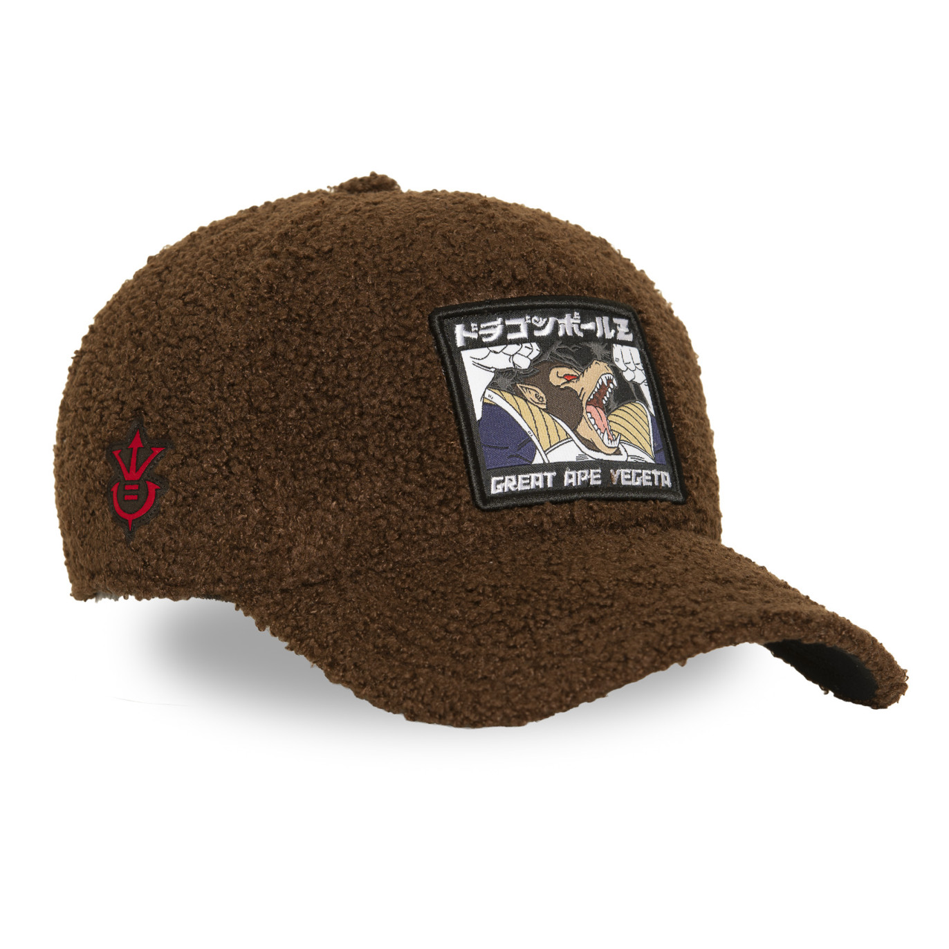 Casquette Baseball Dragon Ball Z Vegeta Snapback Marron - Capslab