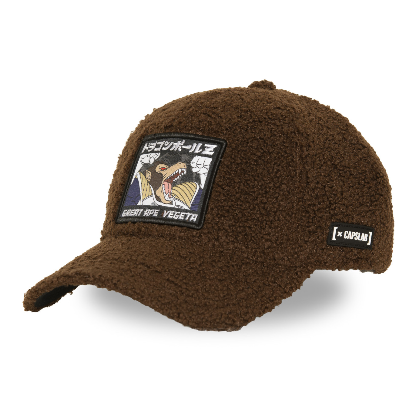 Casquette Baseball Dragon Ball Z Vegeta Snapback Marron - Capslab