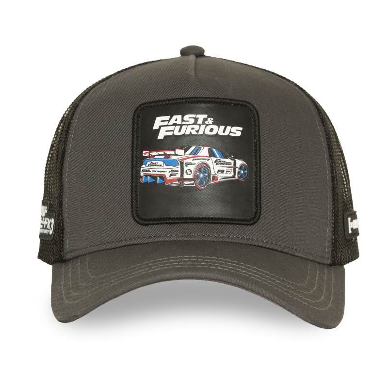 Casquette trucker avec filet et patch Fast and Furious Drift