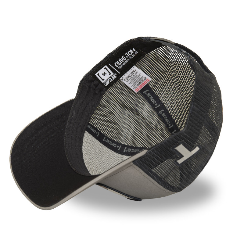 Casquette trucker premium avec filet  Olive et Tom Landers