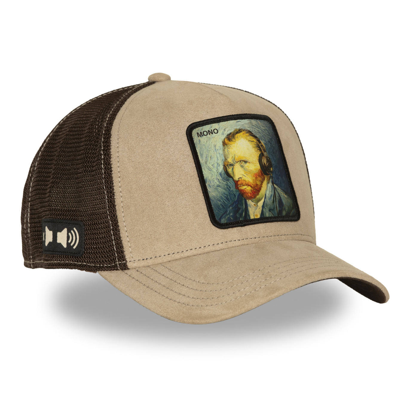 Casquette Trucker Snapback Blanche - Capslab