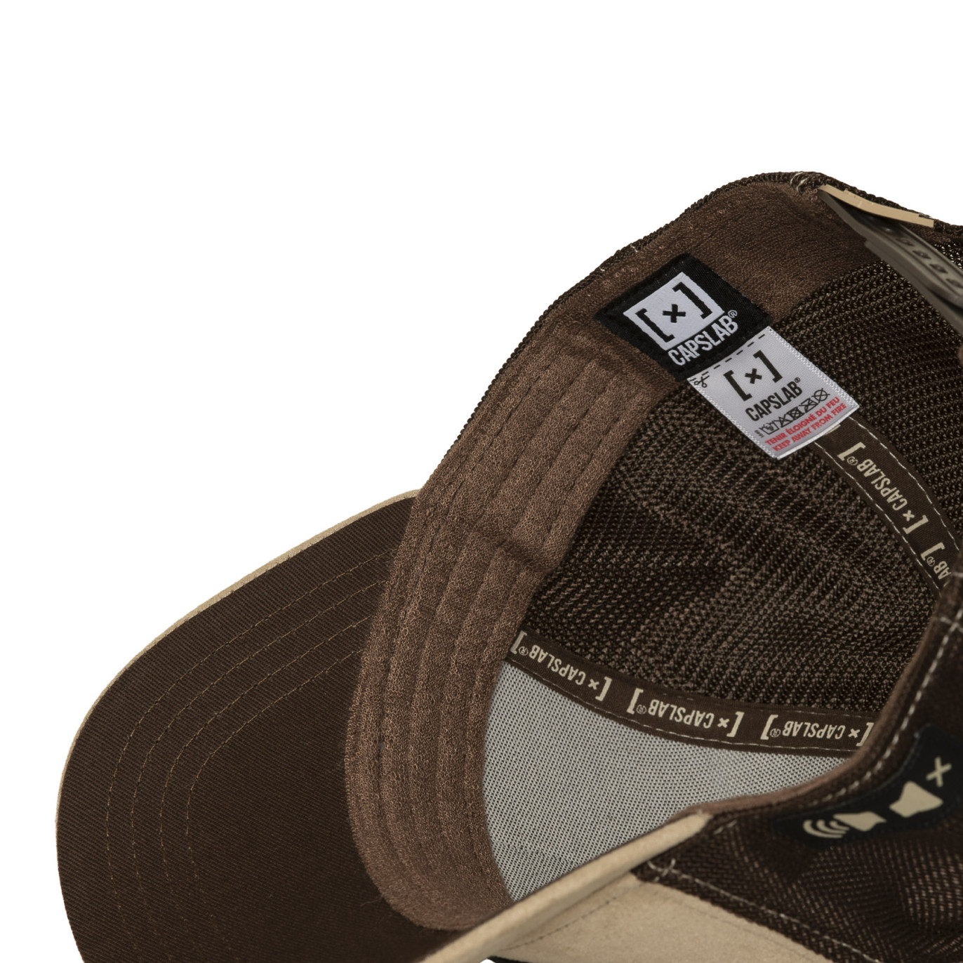 Casquette Trucker Snapback Blanche - Capslab