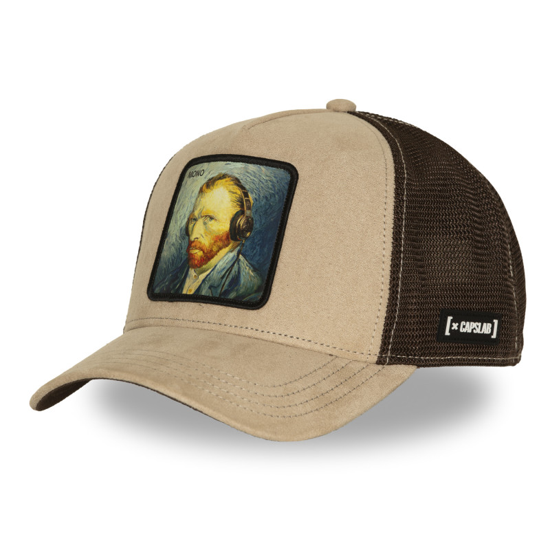 Casquette Trucker Snapback Blanche - Capslab
