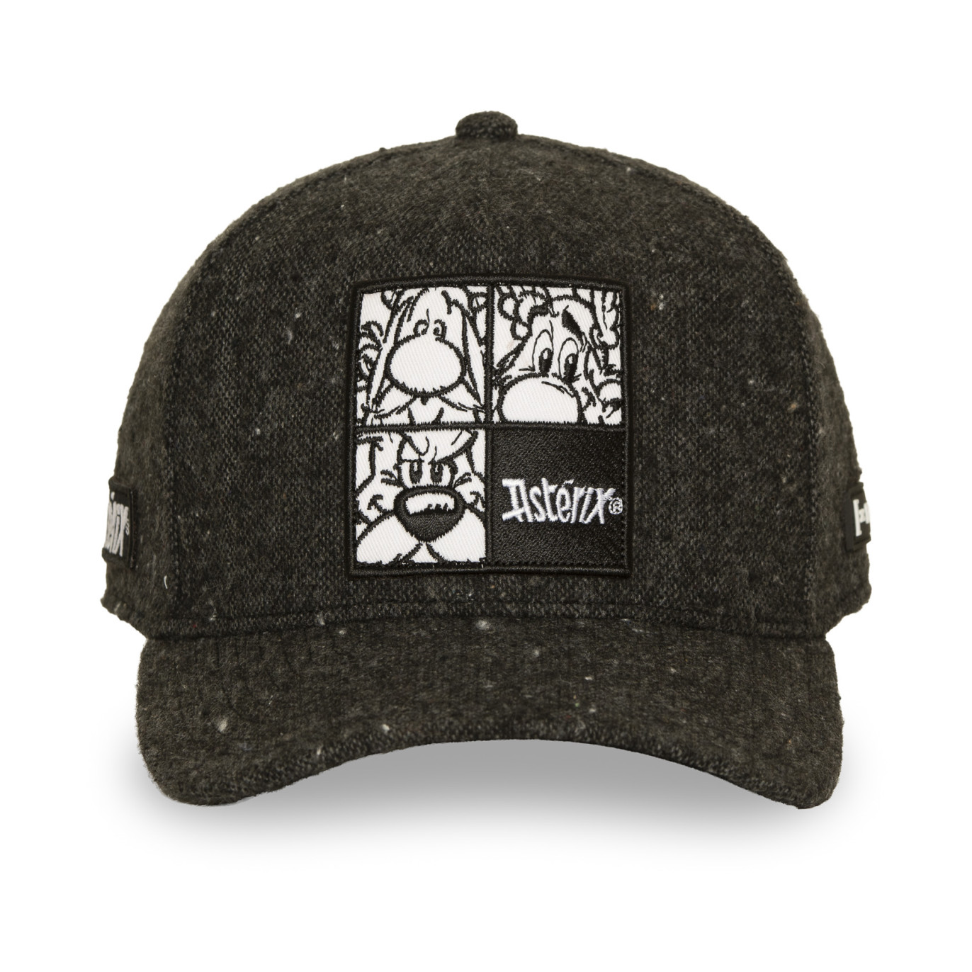 Casquette Baseball Asterix Et Obelix Astérix, Obélix, Idéfix Snapback Noire - Capslab