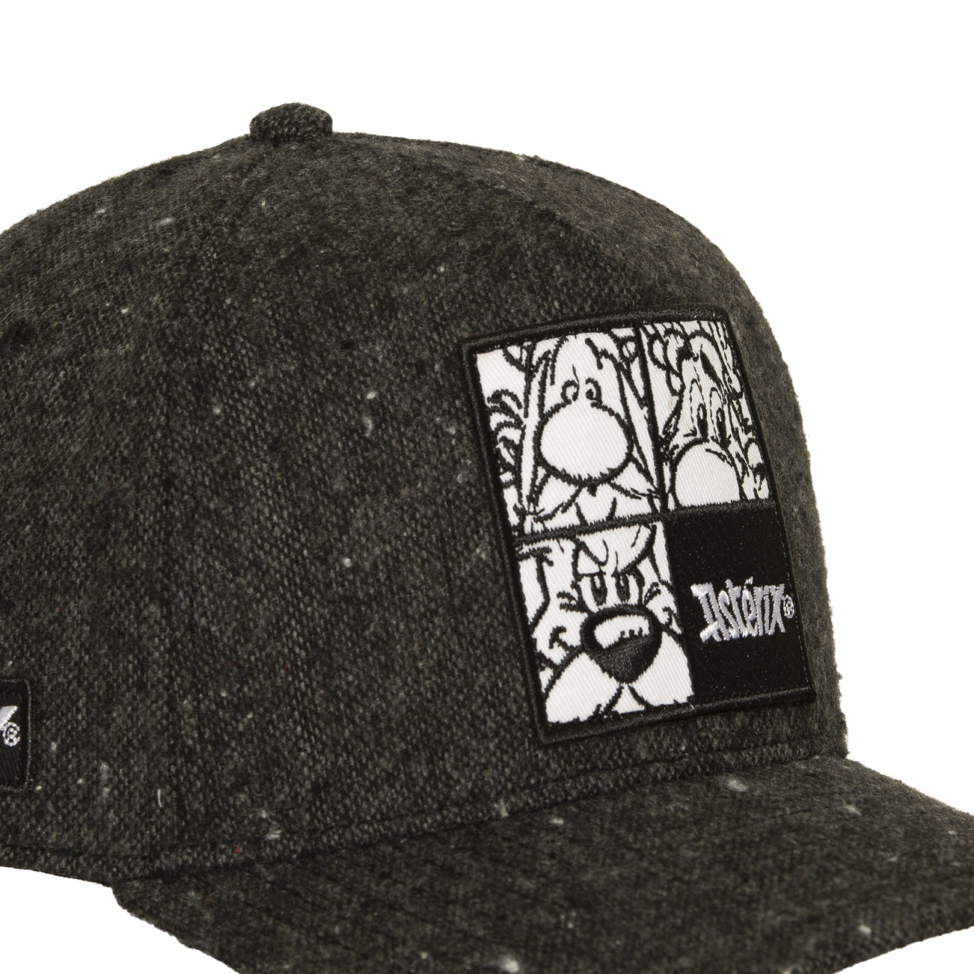 Casquette Baseball Asterix Et Obelix Astérix, Obélix, Idéfix Snapback Noire - Capslab