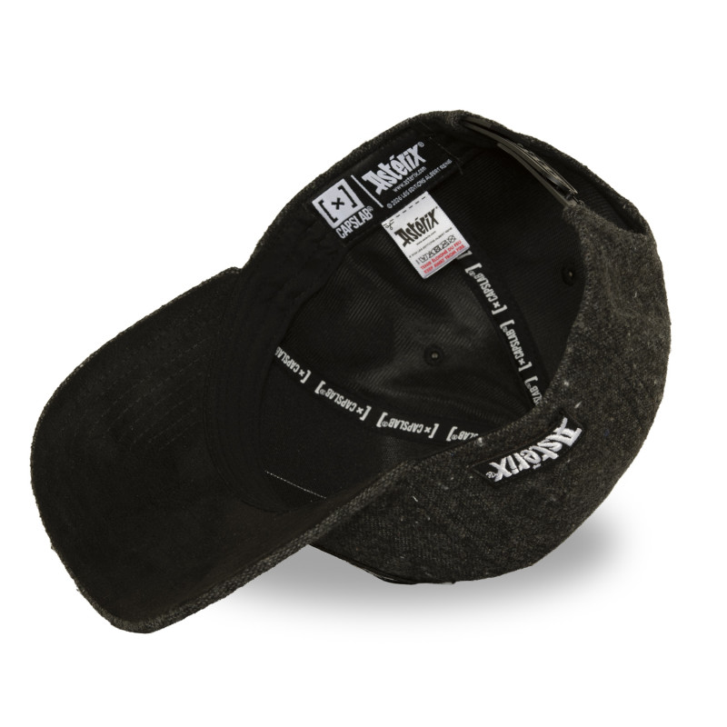 Casquette Baseball Asterix Et Obelix Astérix, Obélix, Idéfix Snapback Noire - Capslab