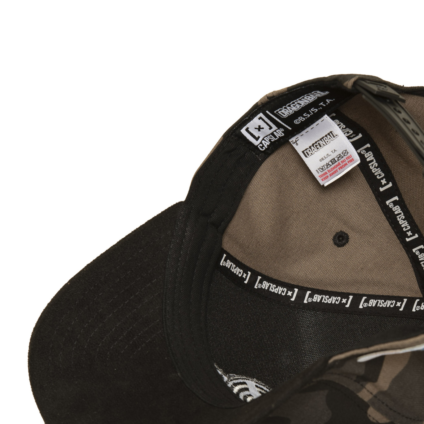 Casquette Baseball Dragon Ball Snapback Kaki - Capslab