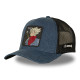 Casquette Trucker Dragon Ball Super Trunks Snapback Bleue - Capslab