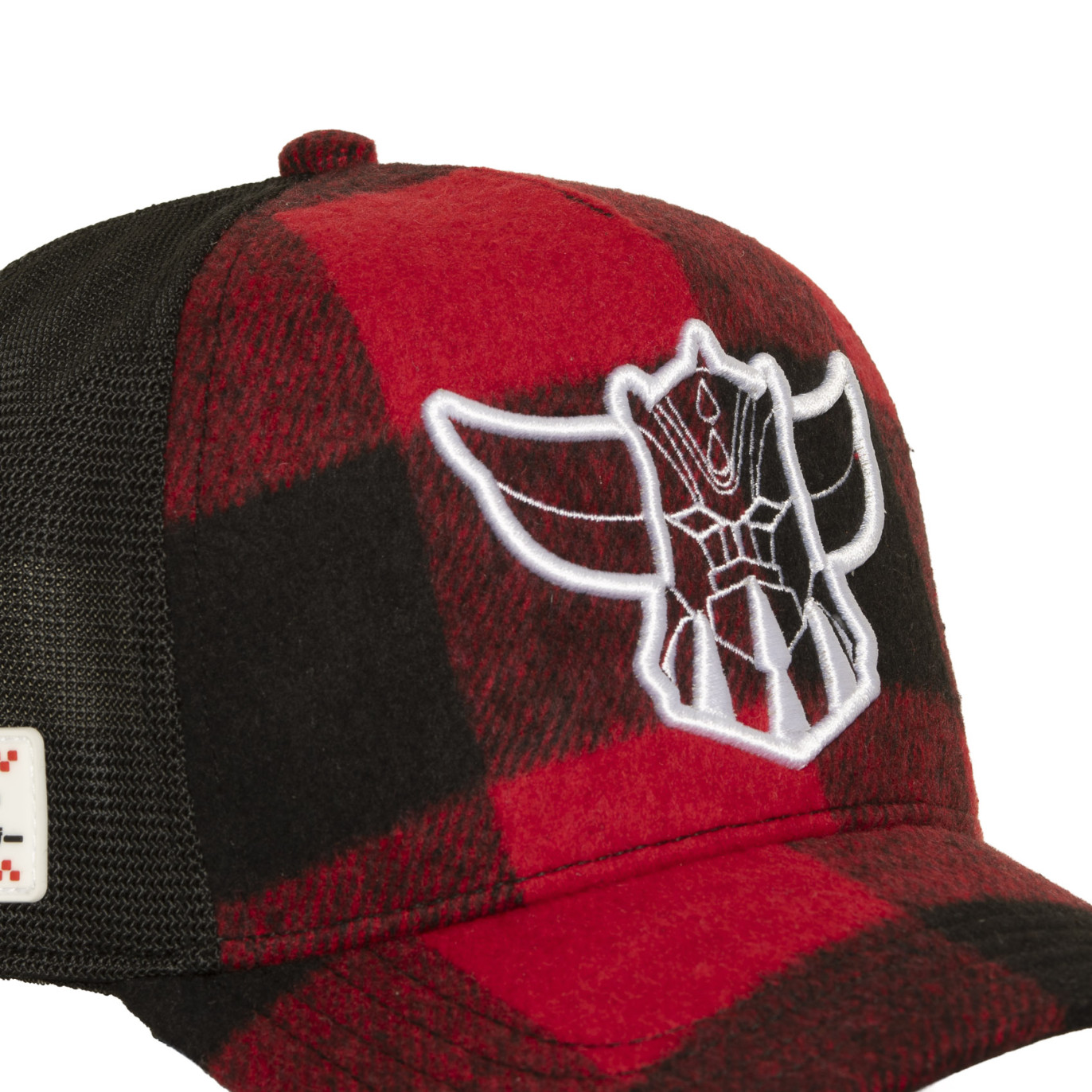 Casquette Trucker Goldorak Snapback Rouge - Capslab