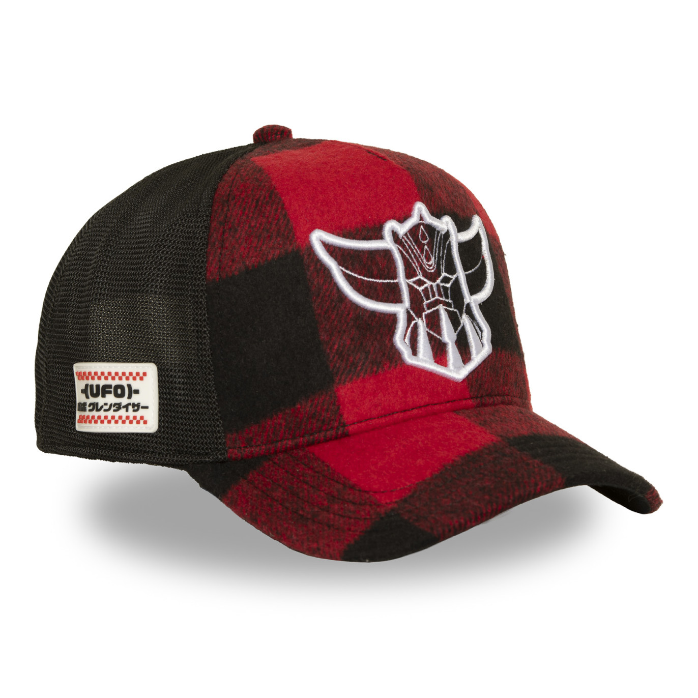 Casquette Trucker Goldorak Snapback Rouge - Capslab