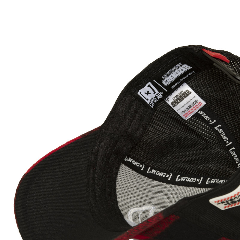 Casquette Trucker Goldorak Snapback Rouge - Capslab