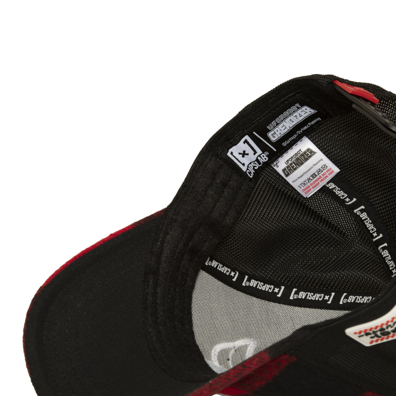 Casquette Trucker Goldorak Snapback Rouge - Capslab