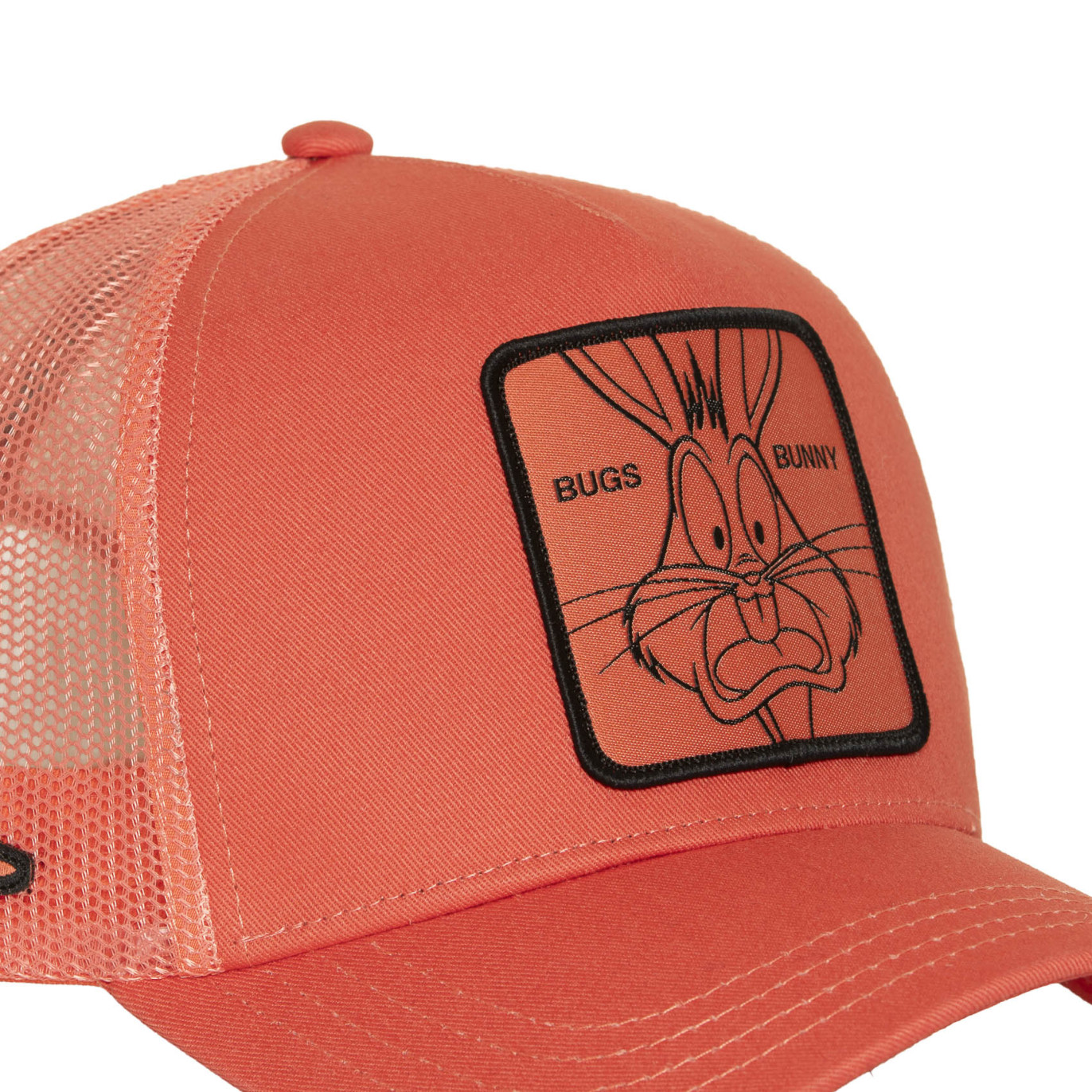 Casquette Trucker Looney Tunes Bugs Bunny Snapback Orange - Capslab