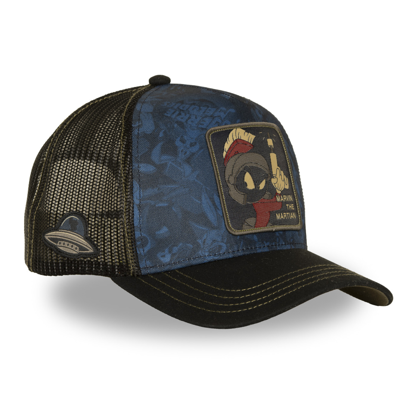 Casquette Trucker Looney Tunes Snapback Bleue - Capslab