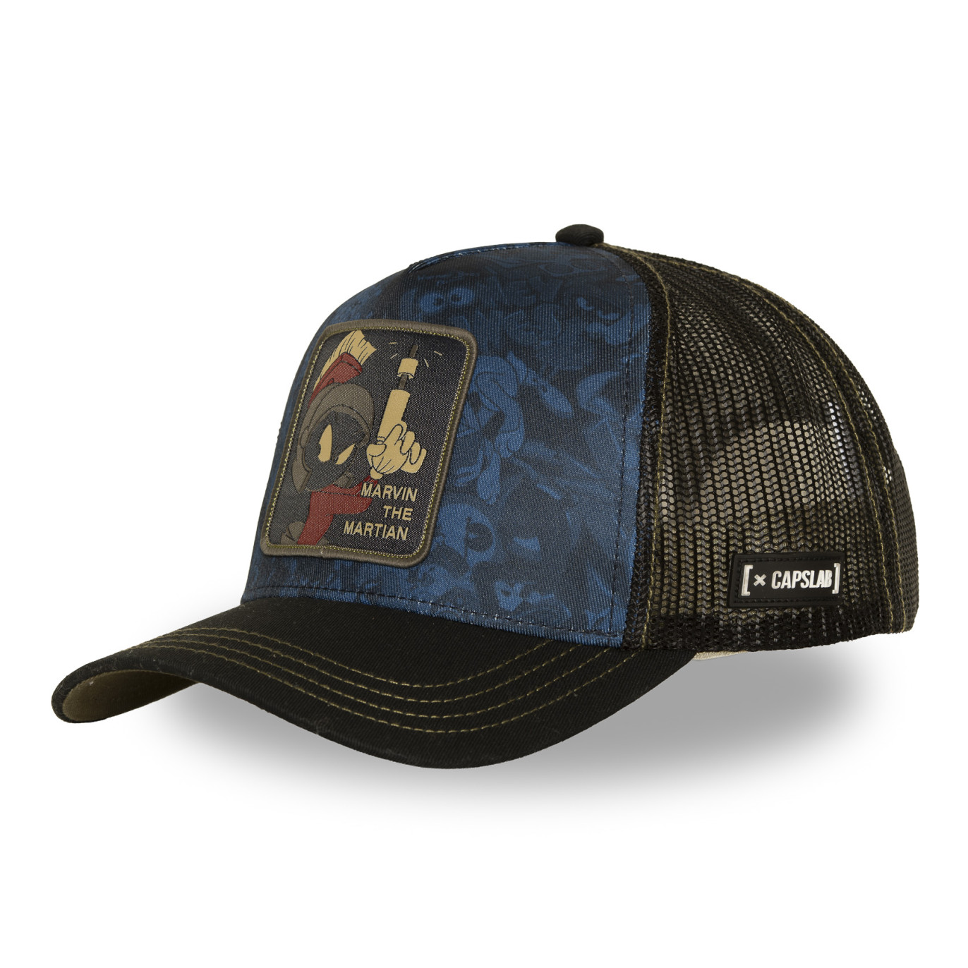 Casquette Trucker Looney Tunes Snapback Bleue - Capslab