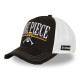 Casquette Trucker One Piece Snapback Noire - Capslab