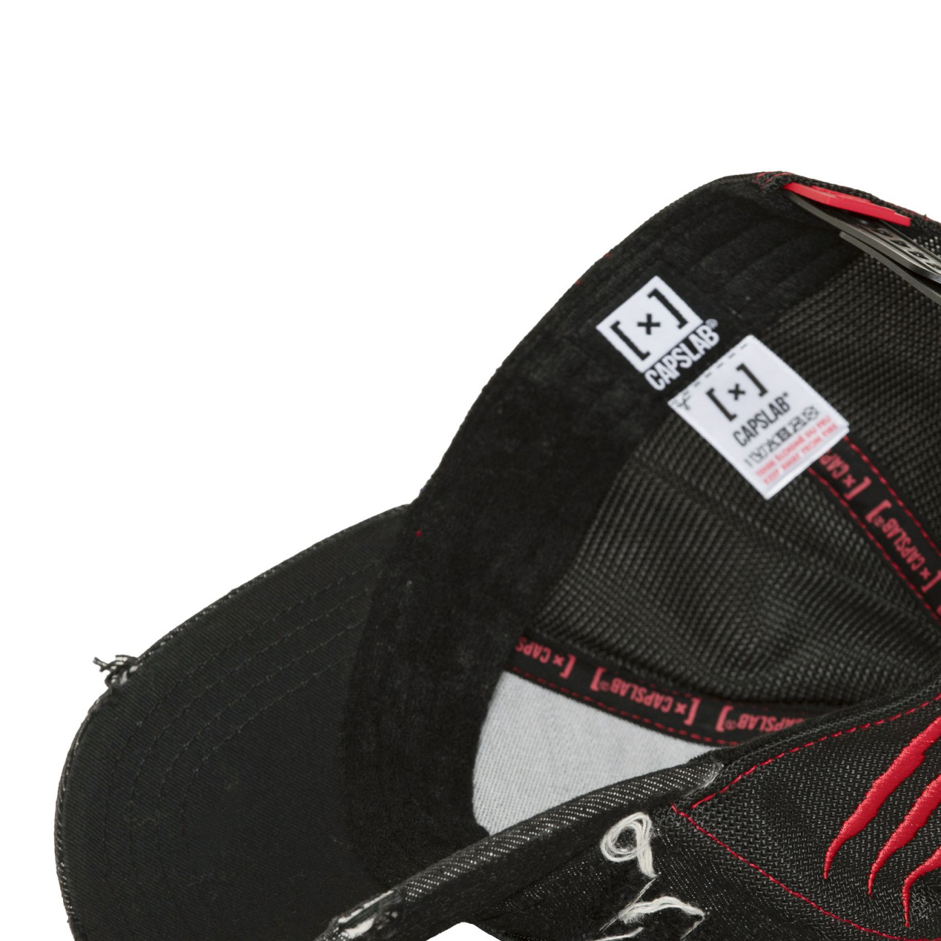 Casquette Trucker Snapback Noire - Capslab
