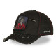 Casquette Trucker Snapback Noire - Capslab