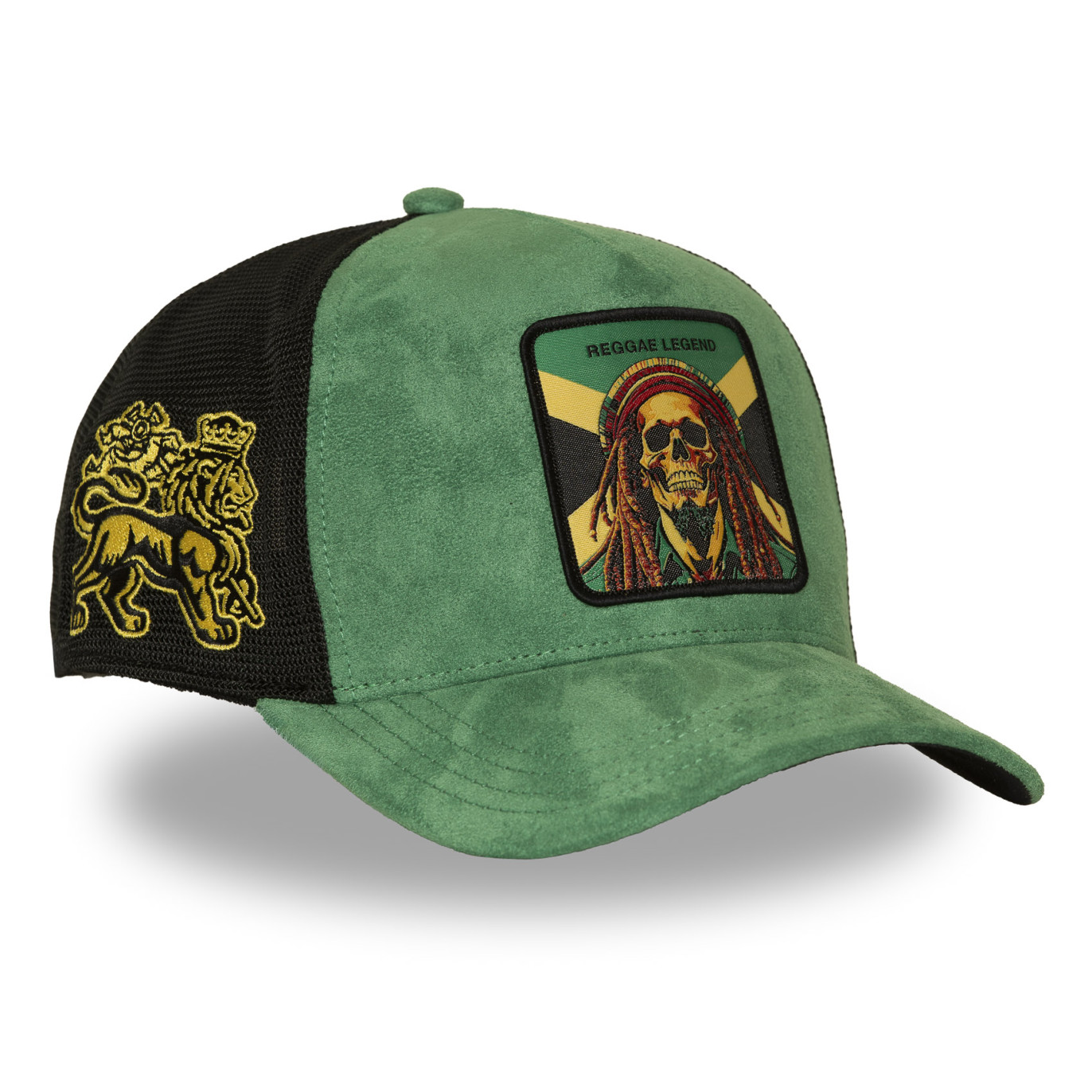 Casquette Trucker Snapback Verte - Capslab
