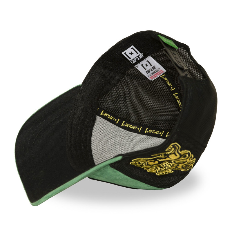 Casquette Trucker Snapback Verte - Capslab