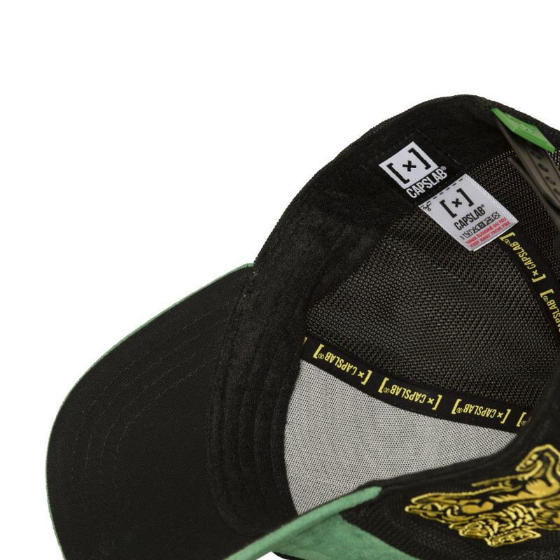 Casquette Trucker Snapback Verte - Capslab