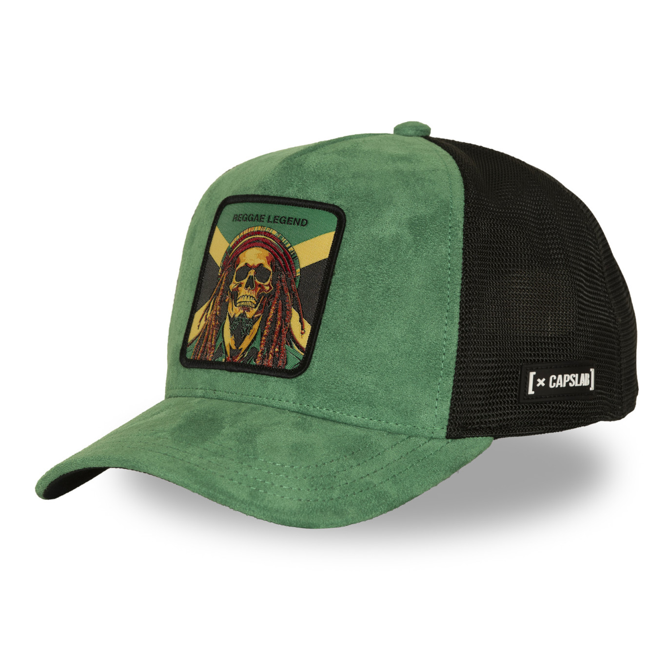 Casquette Trucker Snapback Verte - Capslab